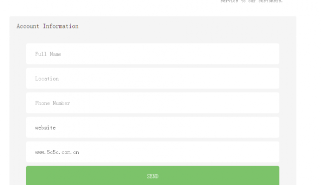 digitalocean account information