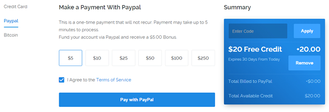 vultr ssd vps 20 dollars